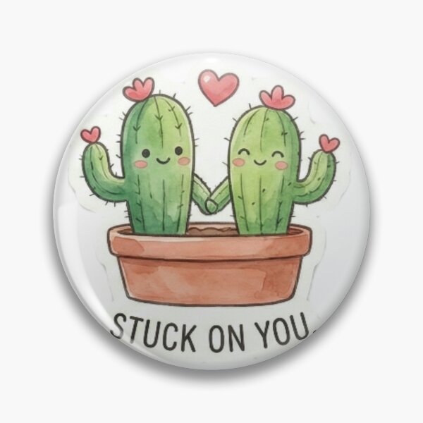 Item preview, Valentine day sticker - stuck on you designed and sold by Aasthas6930.