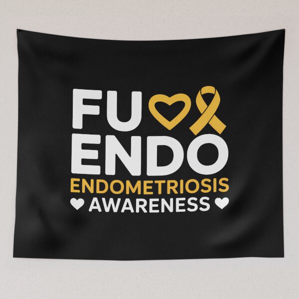 Item preview, Endo Warrior Endometriosis Awareness Disease designed and sold by tiekanamac.