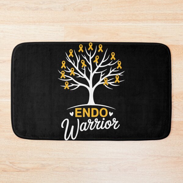 Item preview, Endo Warrior Endometriosis Awareness Month Yellow Ribbon 2 designed and sold by tiekanamac.
