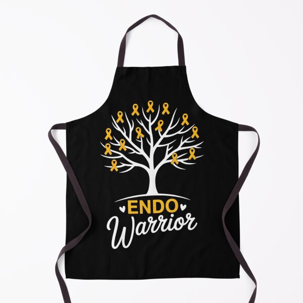 Item preview, Endo Warrior Endometriosis Awareness Month Yellow Ribbon 2 designed and sold by tiekanamac.