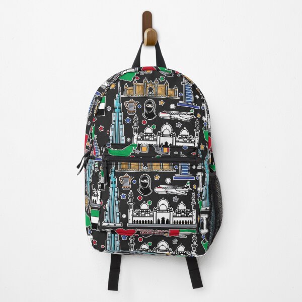 Item preview, UAE Pride, Iconic Landmarks & Cultural Symbols Collage designed and sold by mashmosh.