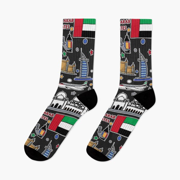 Item preview, UAE Pride, Iconic Landmarks & Cultural Symbols Collage designed and sold by mashmosh.