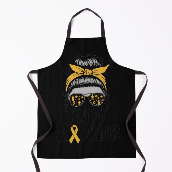 Item preview, Endo Warrior Endometriosis Awareness Month Yellow Ribbon designed and sold by tiemacopaxer.