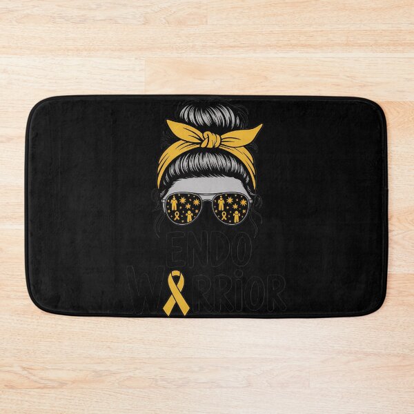 Item preview, Endo Warrior Endometriosis Awareness Month Yellow Ribbon designed and sold by tiemacopaxer.