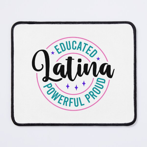 Item preview, Educated Latina Power | Proud Hispanic Woman Excellence Sticker designed and sold by Suzy Perez Art.