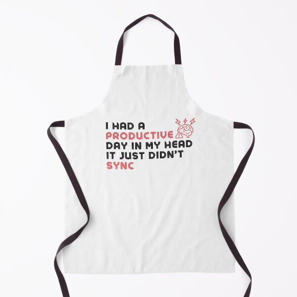 Item preview, I had a productive day in my head. It just didn"t sync - white designed and sold by darshants.