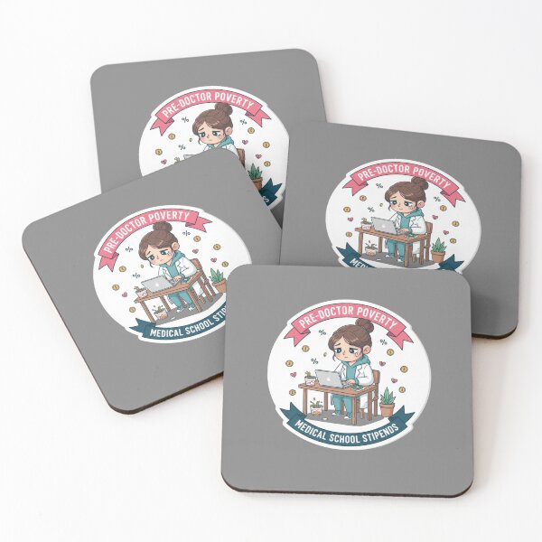 Item preview, Pre-Doctor Poverty Medical School Stipends Funny Humor designed and sold by medoutfits.