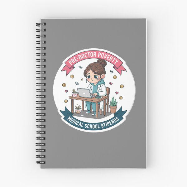 Item preview, Pre-Doctor Poverty Medical School Stipends Funny Humor designed and sold by medoutfits.