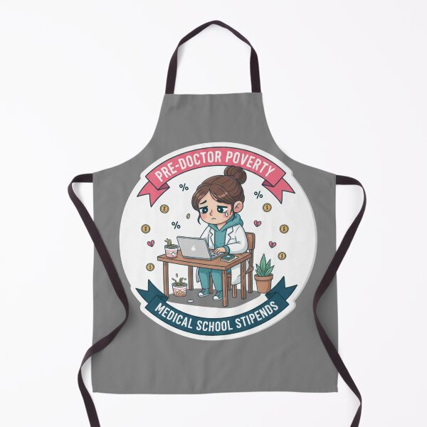 Item preview, Pre-Doctor Poverty Medical School Stipends Funny Humor designed and sold by medoutfits.