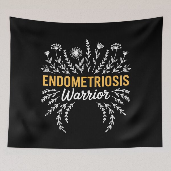 Item preview, Endo Warrior Endometriosis Fighter Endo Awareness designed and sold by tiemacopaxer.