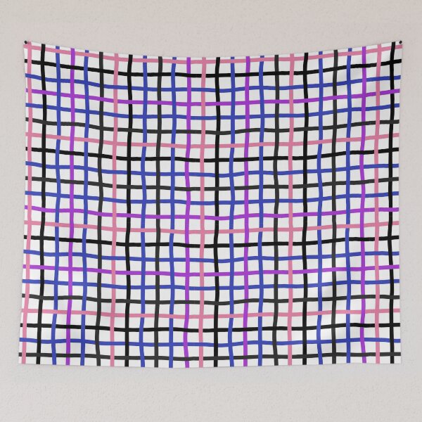 Item preview, Contemporary Playful Abstract Lattice In Gender Fluid LGBTQ Palette designed and sold by teeworthy.