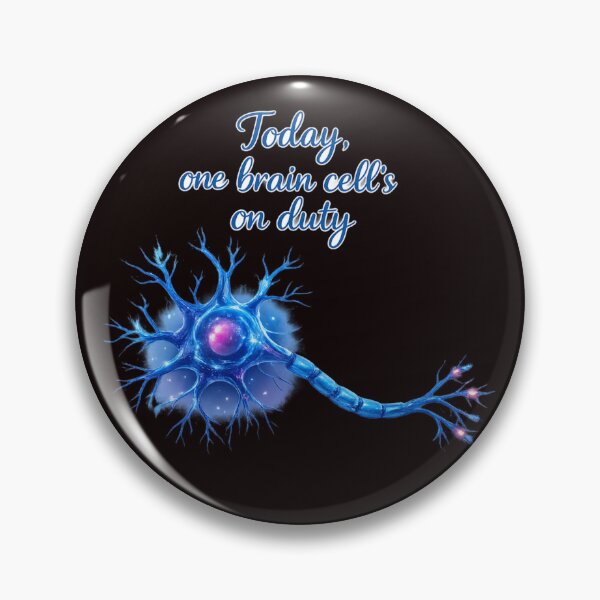 Item preview, Today, One Brain Cell’s on Duty – Funny Science T-Shirt designed and sold by Tadeusz1.