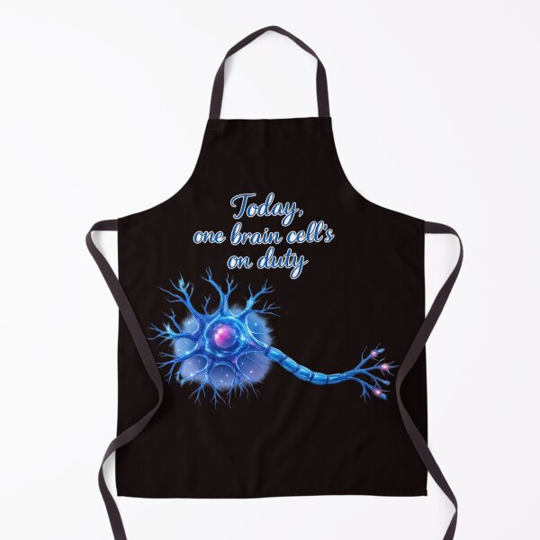 Item preview, Today, One Brain Cell’s on Duty – Funny Science T-Shirt designed and sold by Tadeusz1.