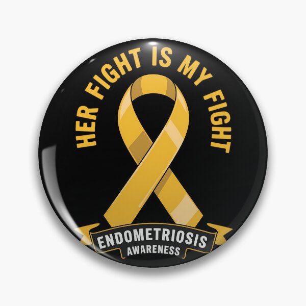 Item preview, Endo Warrior Her Fight Is My Fight Endometriosis Awareness designed and sold by tiemacopaxer.