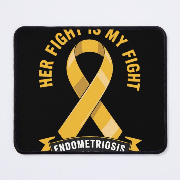 Item preview, Endo Warrior Her Fight Is My Fight Endometriosis Awareness designed and sold by tiemacopaxer.