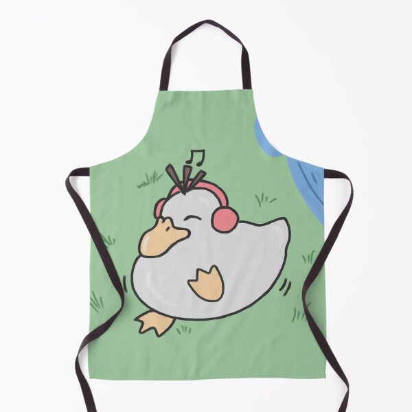 Item preview, Cute White Duck Listening to Music designed and sold by Lauty-23.