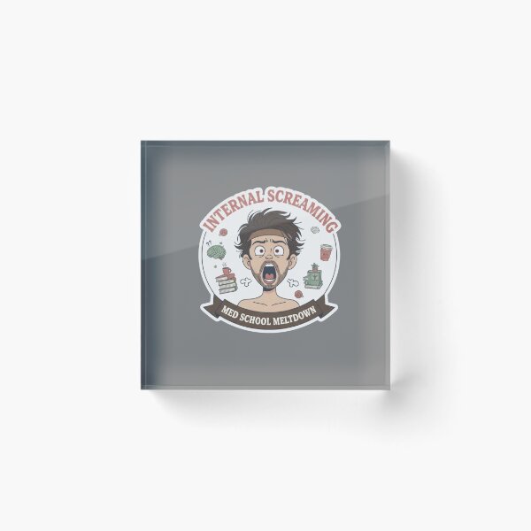 Item preview, Internal Screaming / Med School Meltdown designed and sold by medoutfits.
