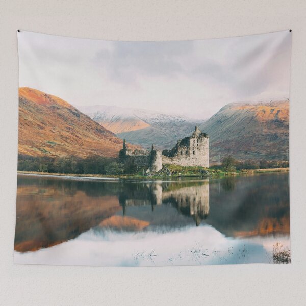Item preview, Kilchurn Castle on Loch Awe – Scottish Highland idyll designed and sold by Mauswohn.
