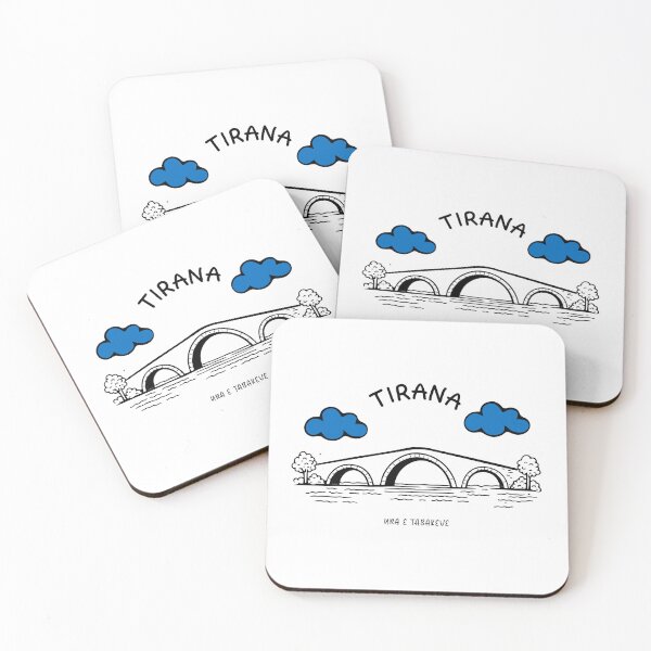 Item preview, Tirana Ura e tabakeve doodle style designed and sold by INTRIGUEprints.