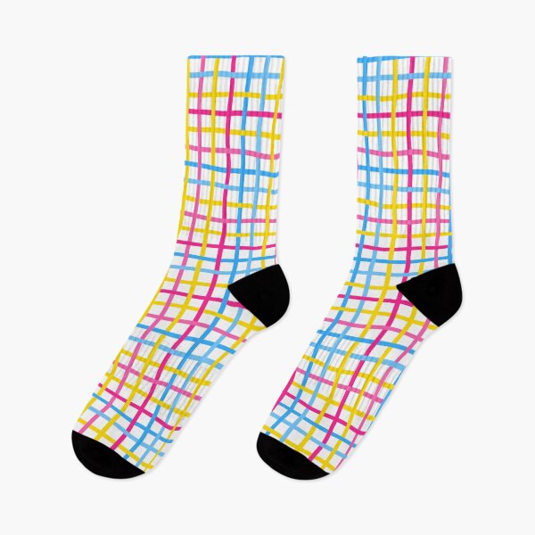 Item preview, Contemporary Playful Abstract Lattice In Pansexual LGBTQ Palette designed and sold by teeworthy.