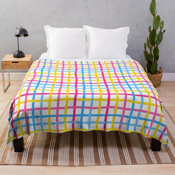 Item preview, Contemporary Playful Abstract Lattice In Pansexual LGBTQ Palette designed and sold by teeworthy.