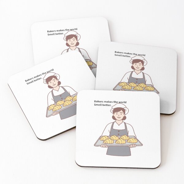 Item preview, Bakers makes the world smell better designed and sold by zombiesmasher.