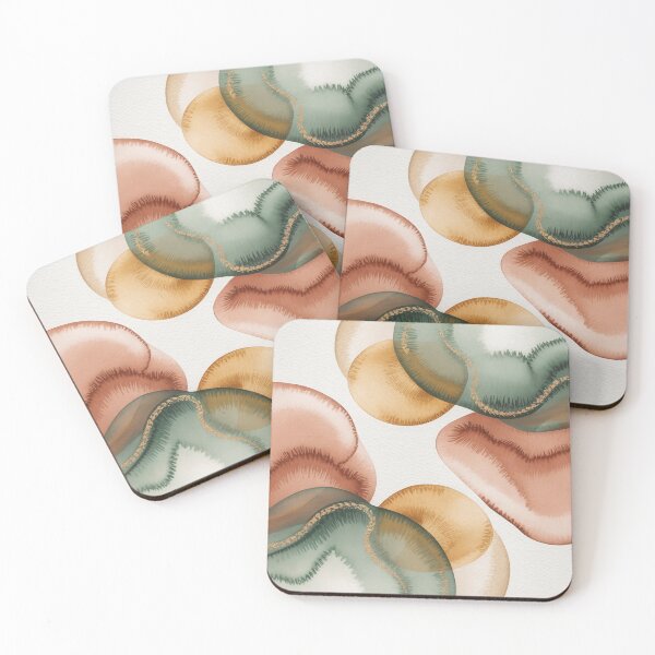 Item preview, Earthy Boho Watercolor Wash Abstract | Organic Modern Bohemian Wall Art designed and sold by Tamas Das.