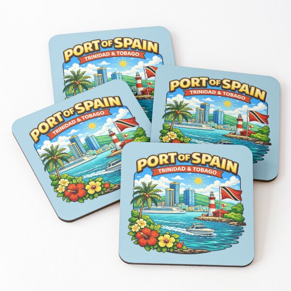 Item preview, Port of Spain, Trinidad and Tobago designed and sold by Myra365Art.