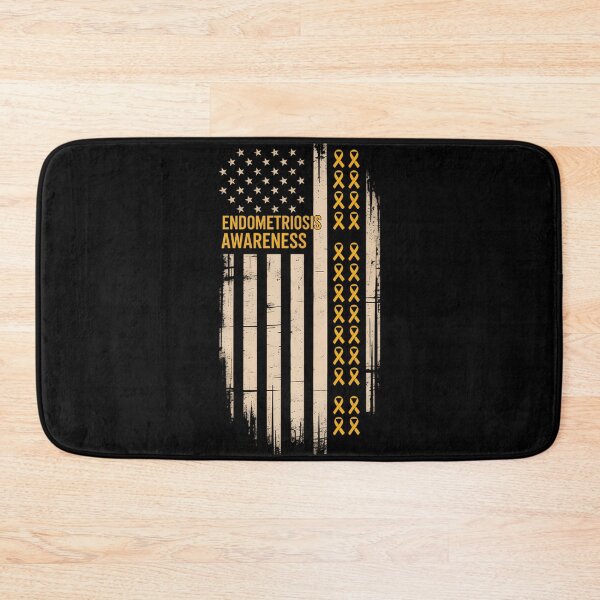 Item preview, Endometriosis Awareness Flag Yellow Ribbon Endo Warrior designed and sold by lilensgavadur.