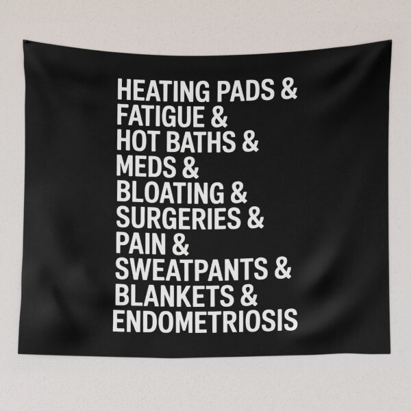 Item preview, Endometriosis Awareness heating pads pain Adenomyosis designed and sold by lilensgavadur.