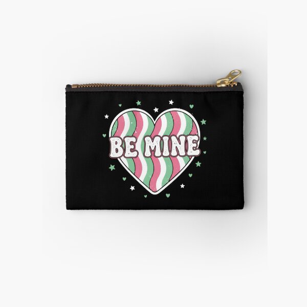 Item preview, Be Mine Retro Valentine's Heart - 70s 80s Groovy Pink Green Wall Art Gift designed and sold by Luminari Creations.