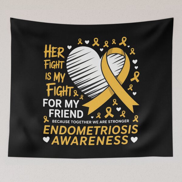 Item preview, Endometriosis Awareness Her Fight Is My Fight Friend designed and sold by lilensgavadur.