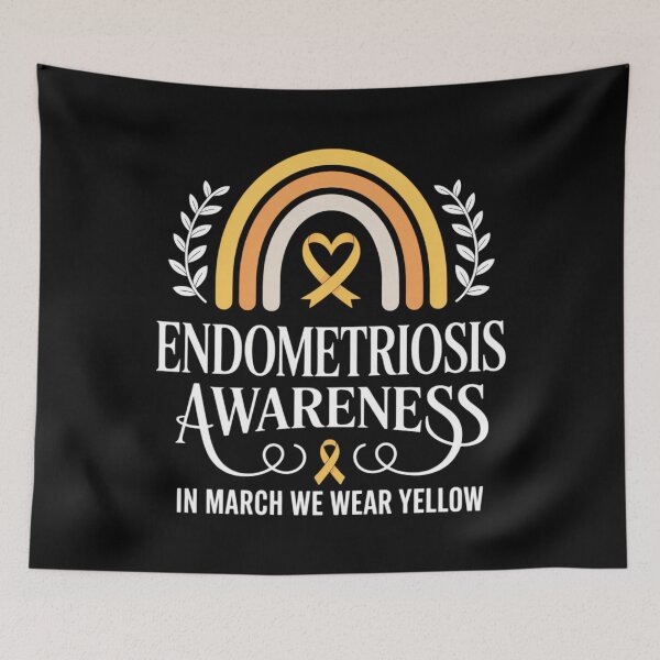 Item preview, Endometriosis Awareness In March We Wear Yellow 2 designed and sold by lilensgavadur.