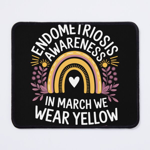 Item preview, Endometriosis Awareness in March We Wear Yellow designed and sold by lilensgavadur.