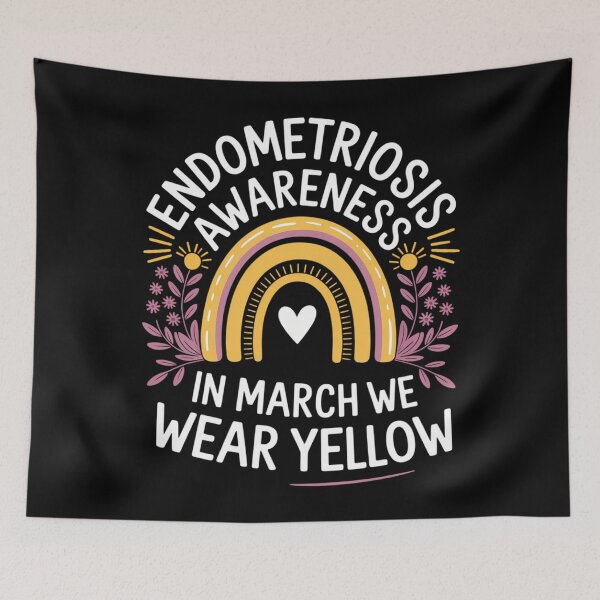 Item preview, Endometriosis Awareness in March We Wear Yellow designed and sold by lilensgavadur.