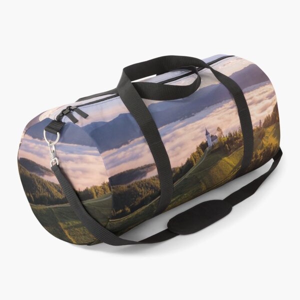Item preview, Church above the sea of fog – Magical mountain landscape photography designed and sold by Mauswohn.