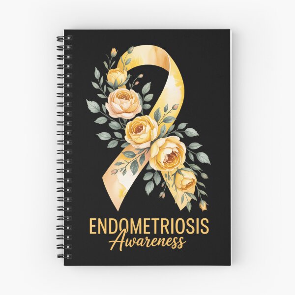 Item preview, Endometriosis Awareness Month 2026 Yellow Floral Ribbon designed and sold by lilensgavadur.