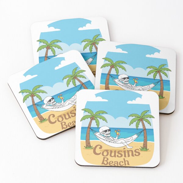 Item preview, Cousins Beach Funny Skeleton Design | Relaxing Vacation Cousin Crew Beach Vibes designed and sold by PixelWaveBD.