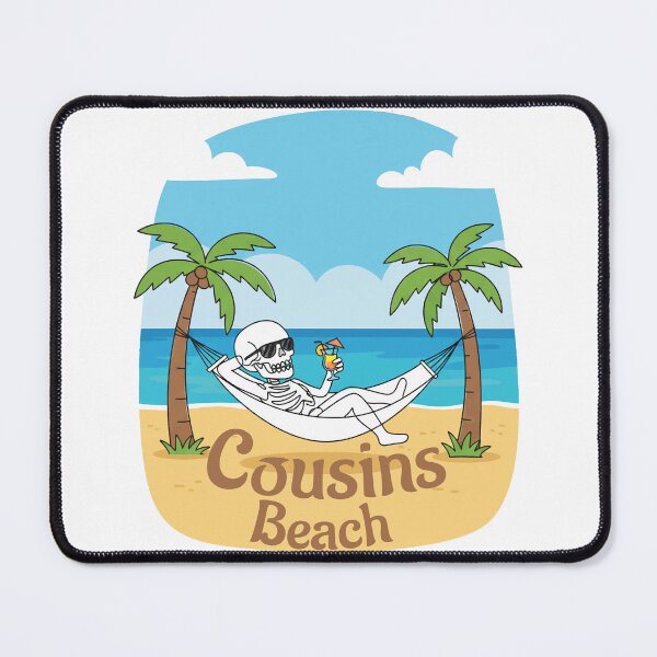 Item preview, Cousins Beach Funny Skeleton Design | Relaxing Vacation Cousin Crew Beach Vibes designed and sold by PixelWaveBD.