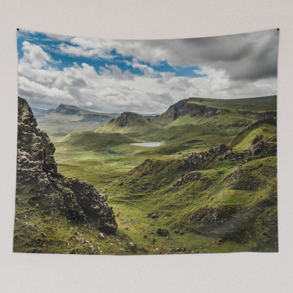 Item preview, The Quiraing Isle of Skye – Magical Highlands Landscape designed and sold by Mauswohn.