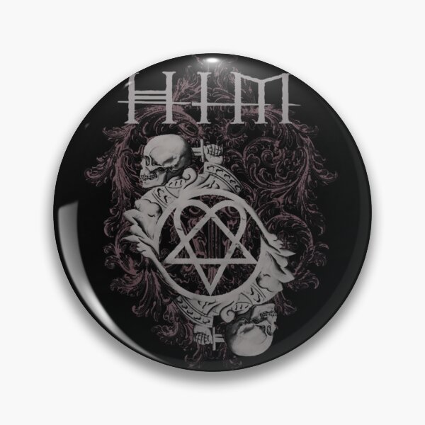 Item preview, Ville Valo Him Dual Skull designed and sold by WL Store.