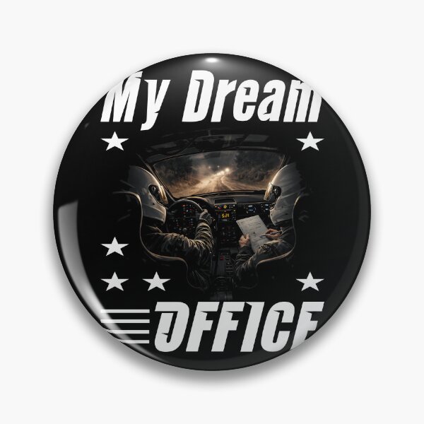 Item preview, MY DREAM OFFICE rally motorsport rally driver and co-driver rallying motorsport fans designed and sold by Jt41.