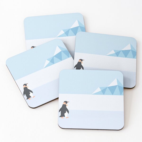 Item preview, Solo Explorer – Penguin in the Frozen Wild designed and sold by Glitchart66.