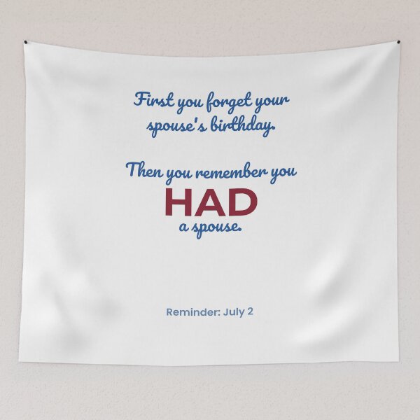 Item preview, Spouse Joke – July 2 designed and sold by ariksworld.