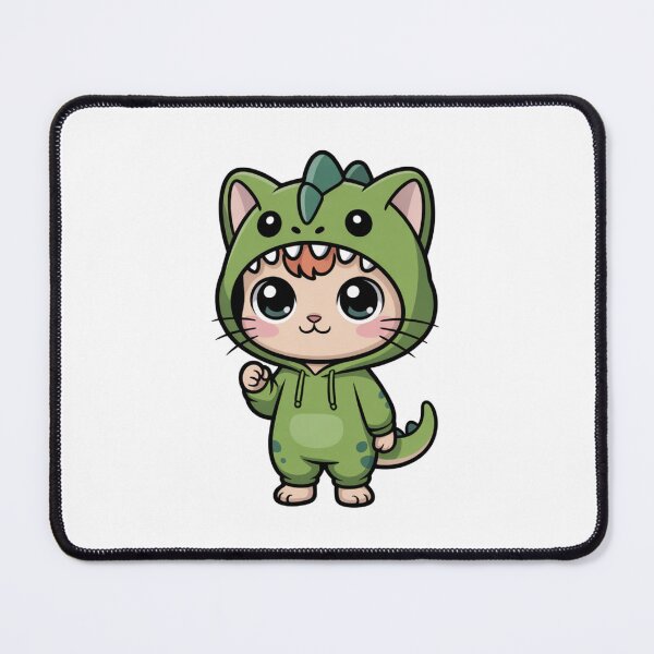 Item preview, Dinosaur Cat Costume Shirt, Cute Cat in Dinosaur Hoodie, Cat Dinosaur Design designed and sold by khadija19art.