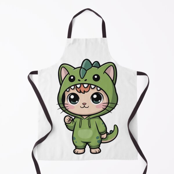 Item preview, Dinosaur Cat Costume Shirt, Cute Cat in Dinosaur Hoodie, Cat Dinosaur Design designed and sold by khadija19art.
