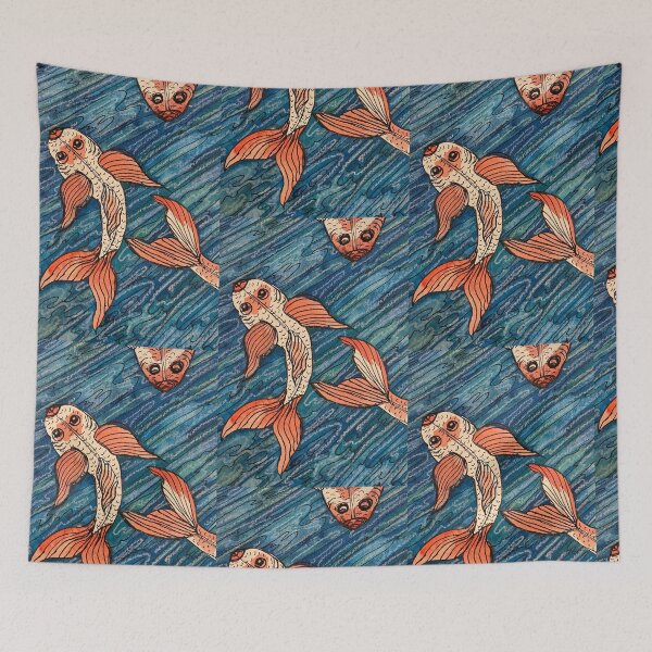 Item preview, Coy fish & Lines designed and sold by JWPortman.