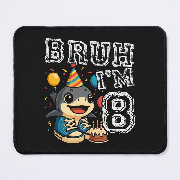 Item preview, Italian Brainrot Bruh I'm 8 Age 8th Kids Boys Girls  designed and sold by ArleneRowe.