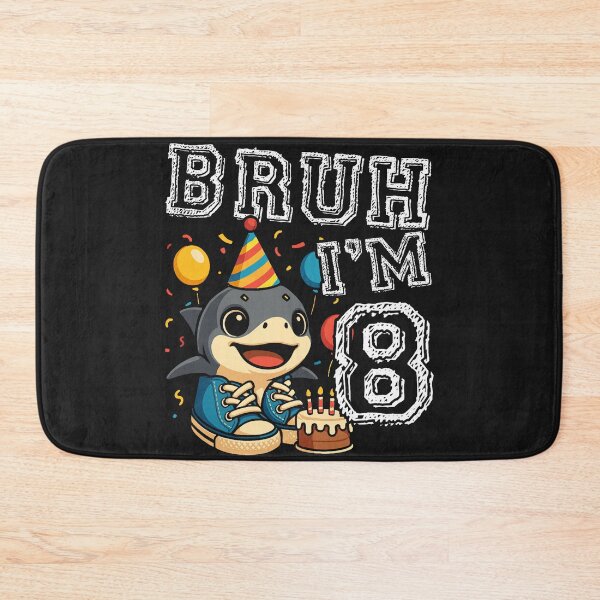 Item preview, Italian Brainrot Bruh I'm 8 Age 8th Kids Boys Girls  designed and sold by ArleneRowe.