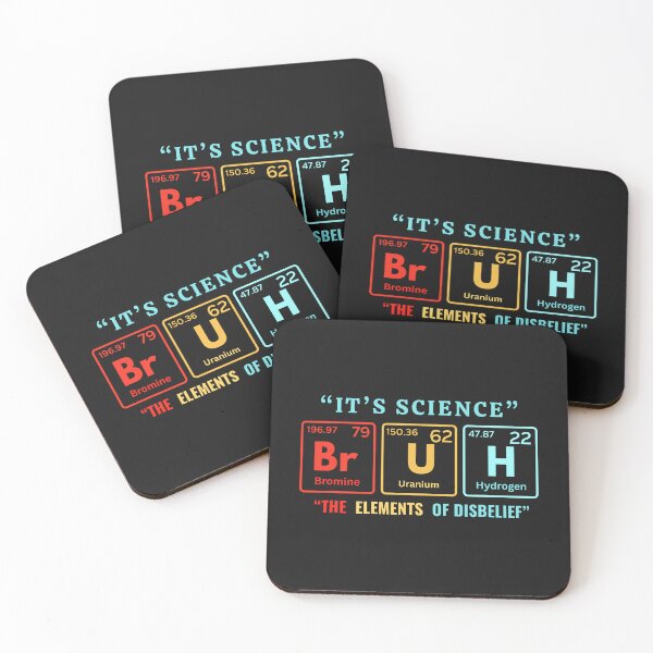 Item preview, It's Science Bruh Periodic Table of Elements Meme Nerdy Bro  designed and sold by ArleneRowe.
